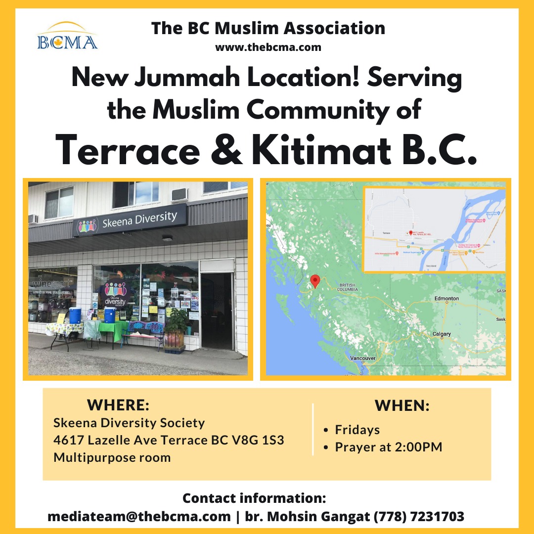 The BC Muslim Association: News